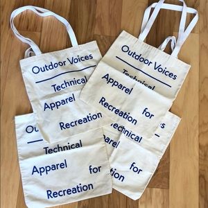 Large Outdoor Voices totes